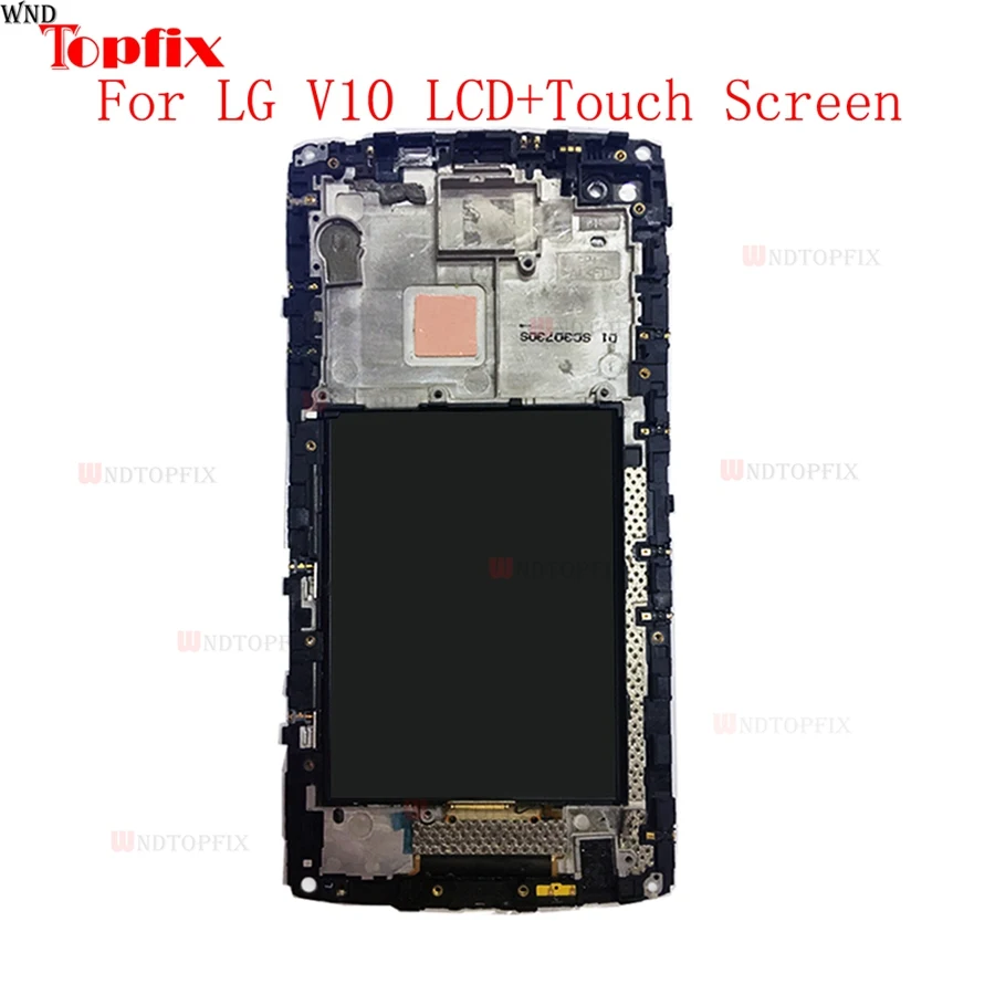 Черный 5 7 &quotдля LG V10 H960 H968 H900 VS990 ЖК дисплей кодирующий преобразователь сенсорного