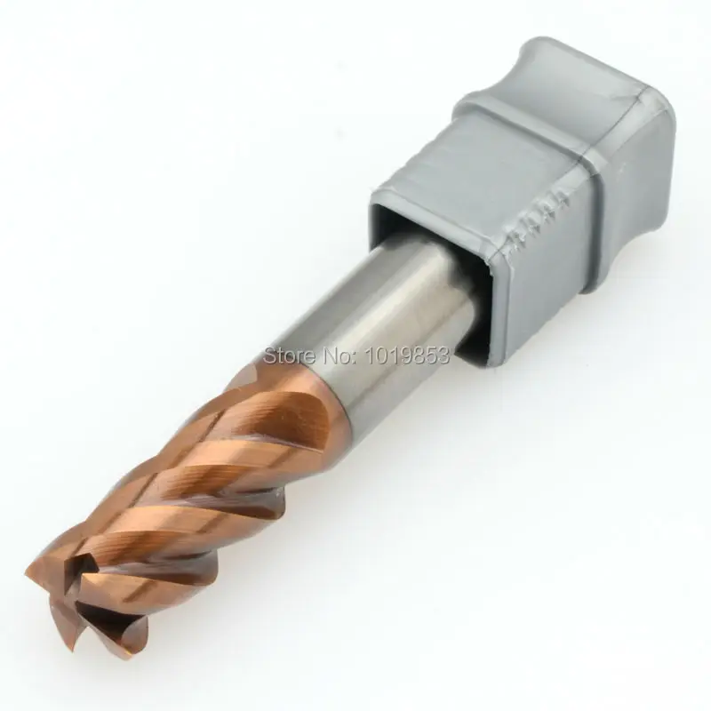 1pcs CGS-600S 12*12*75L HRC68 SOLID tungsten carbide end mill For high speed CNC machine | Инструменты