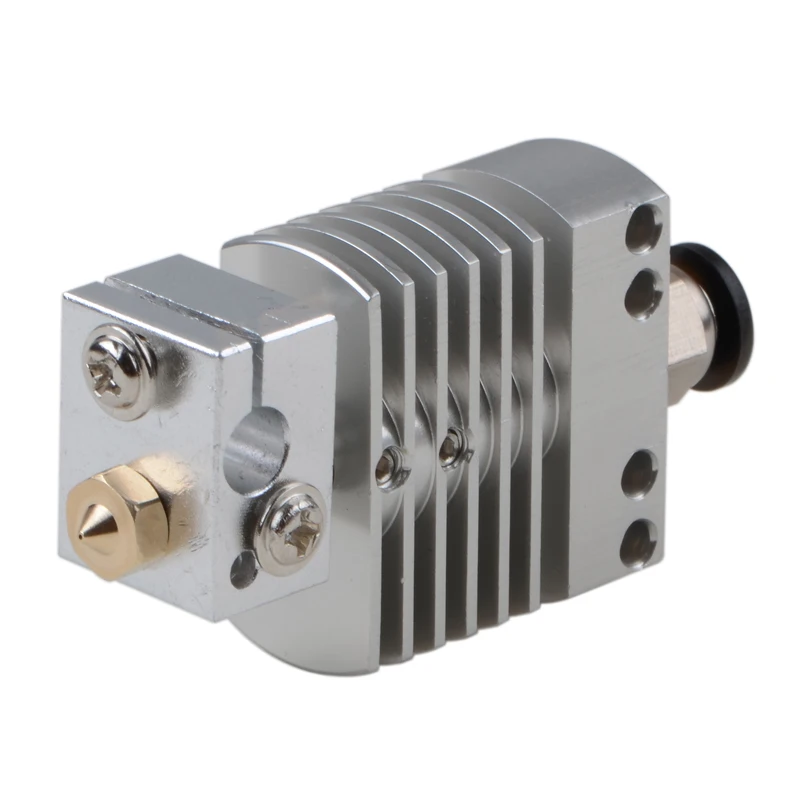 Высокая точность CR-8 Hotend CR8 экструдер комплект насадка дистанционного Боуден алюминиевый радиатор для 3d принтера 1,75 мм 3 мм может фиксироваться вентилятор