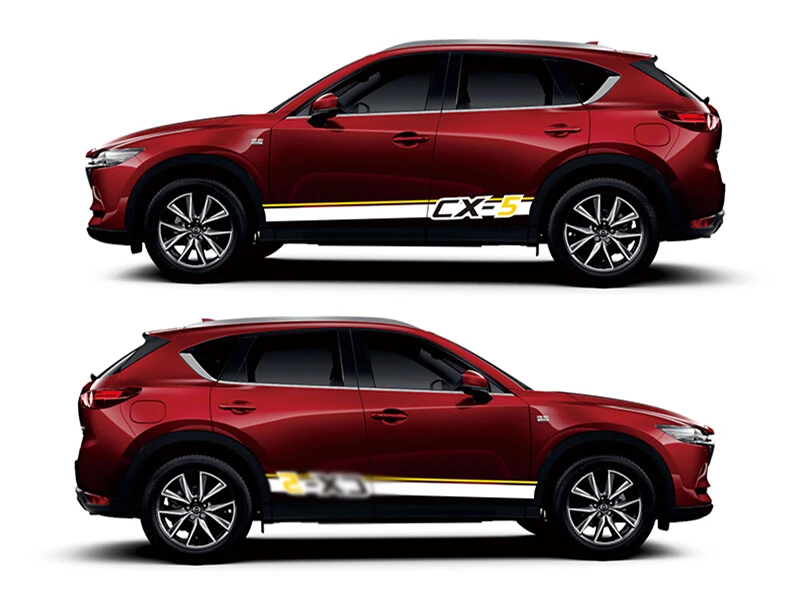 World Datong, спортивные полоски, автомобильные наклейки для Mazda CX-5, Mark Levinson, спортивные наклейки для тела, авто наклейки