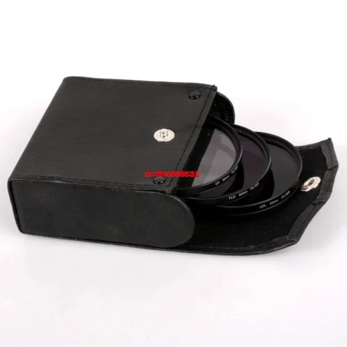 

1pcs 58mm UV FLD CPL+BAG Filter Set Polfilter for D90 D7000 EOS 650D 600D 550D 1100D