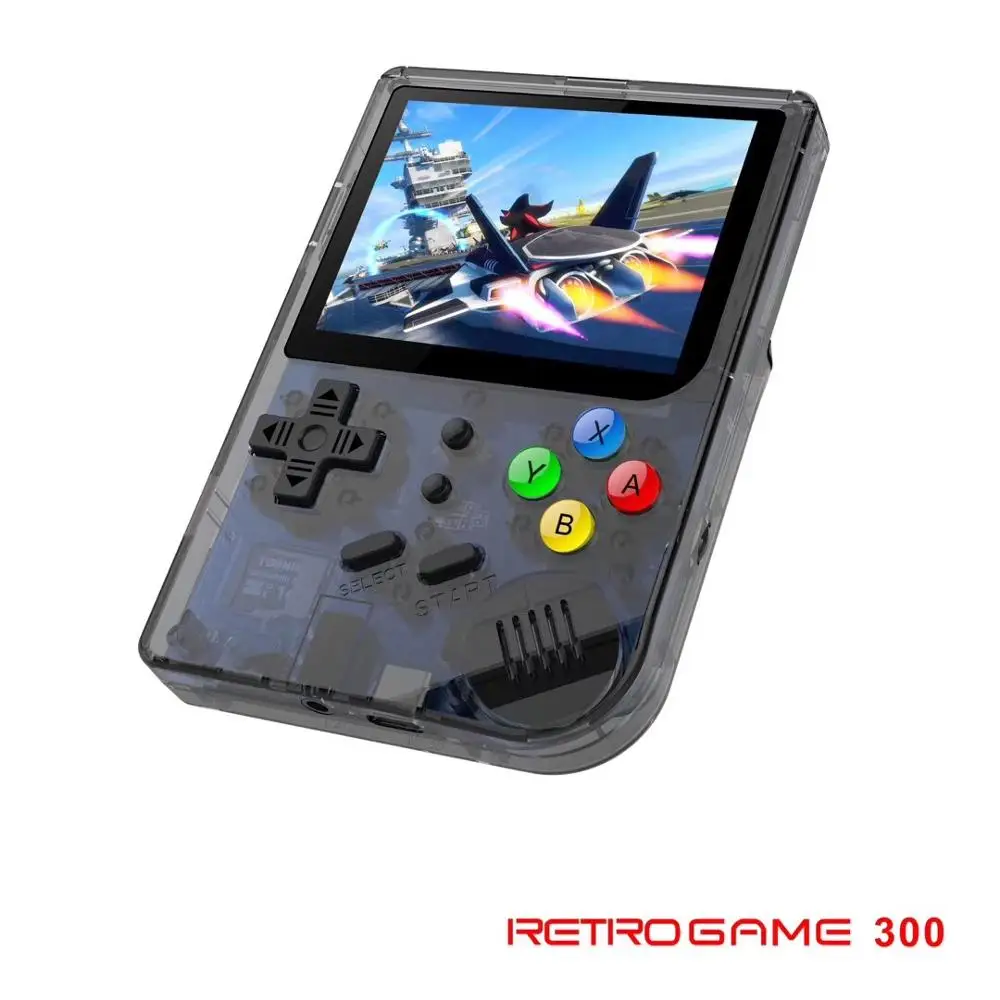 Мини карманный игровой плеер Ретро игра 300 игровая консоль RG300 ручной 16G