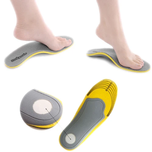 

Unisex 3D Premium Comfortable Orthotic Shoes Insoles Inserts High Arch Support Pad Easy To Match Shoes Reduce The Foot Damage