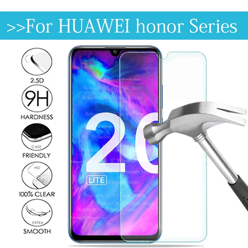 Закаленное стекло на honor 20 10 9 lite Защитное для huawei 10i 20i защита экрана huawey