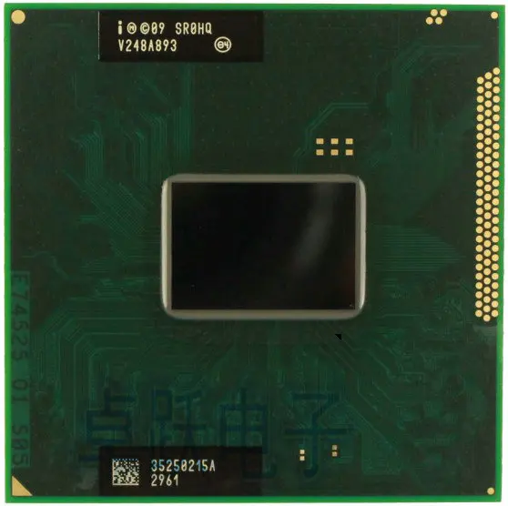 Оригинальный процессор intel Celeron B820 1 7 ГГц двухъядерный SR0HQ ноутбук PGA 988 разъем G2
