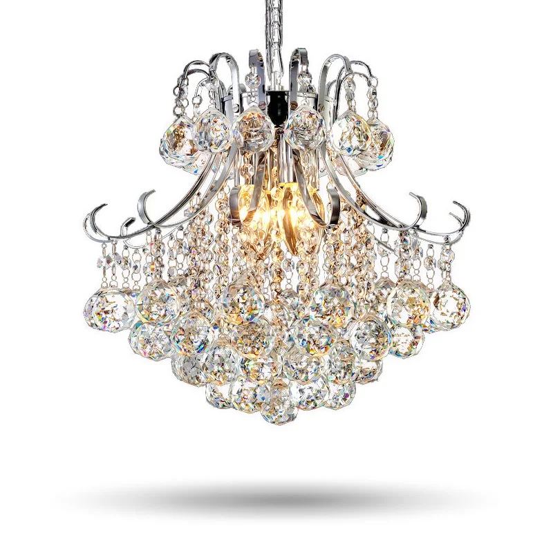

Fashion Crystal Pendant Lights Hall Hanglamp luminaire suspendu lustre Modern Light Fixtures lustre de cristal Drop