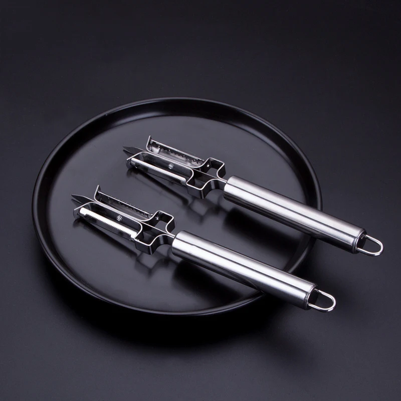 Очиститель для фруктов и овощей 2 в 1 Овощечистка резак Sharp нержавеющая сталь