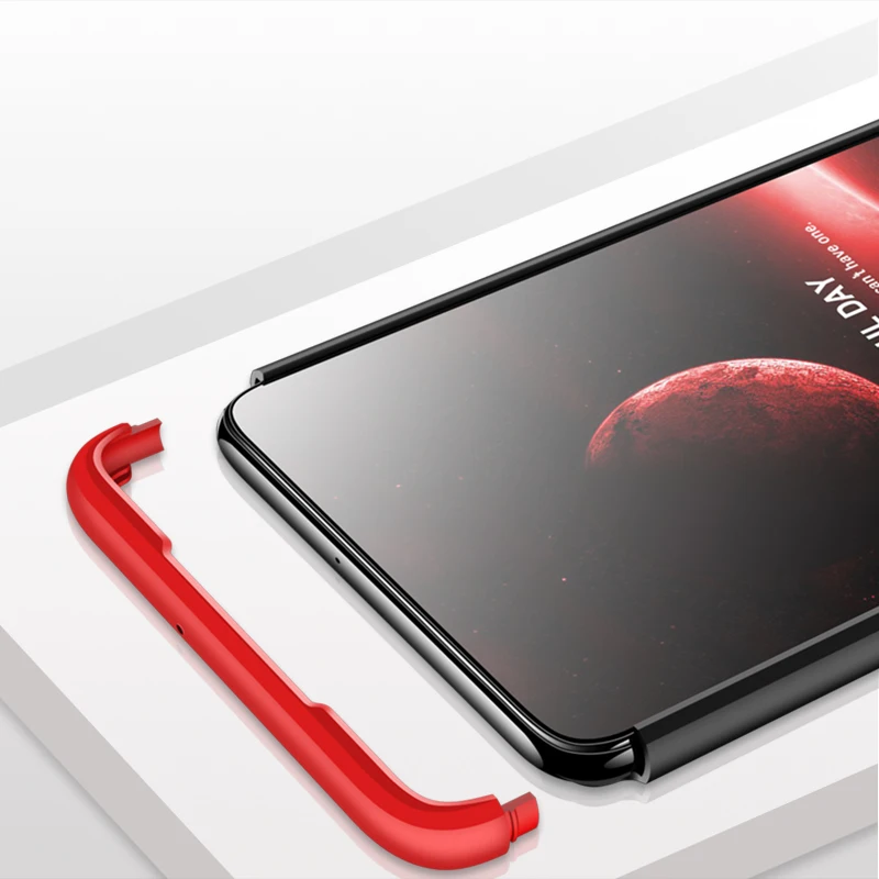 360 полная защита чехол для Huawei P30 Pro Coque роскошный 3 в 1 Жесткий ПК противоударный P 30