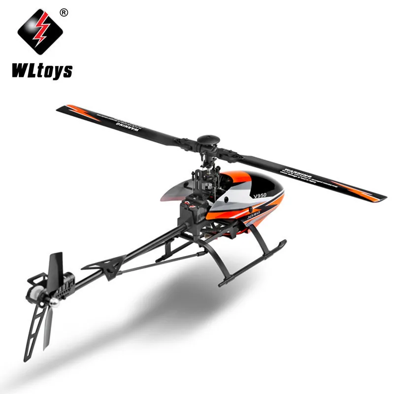 (В наличии) оригинальный WLtoys V950 большой вертолет с бесщеточным двигателем 2 4G 6CH 3D6G