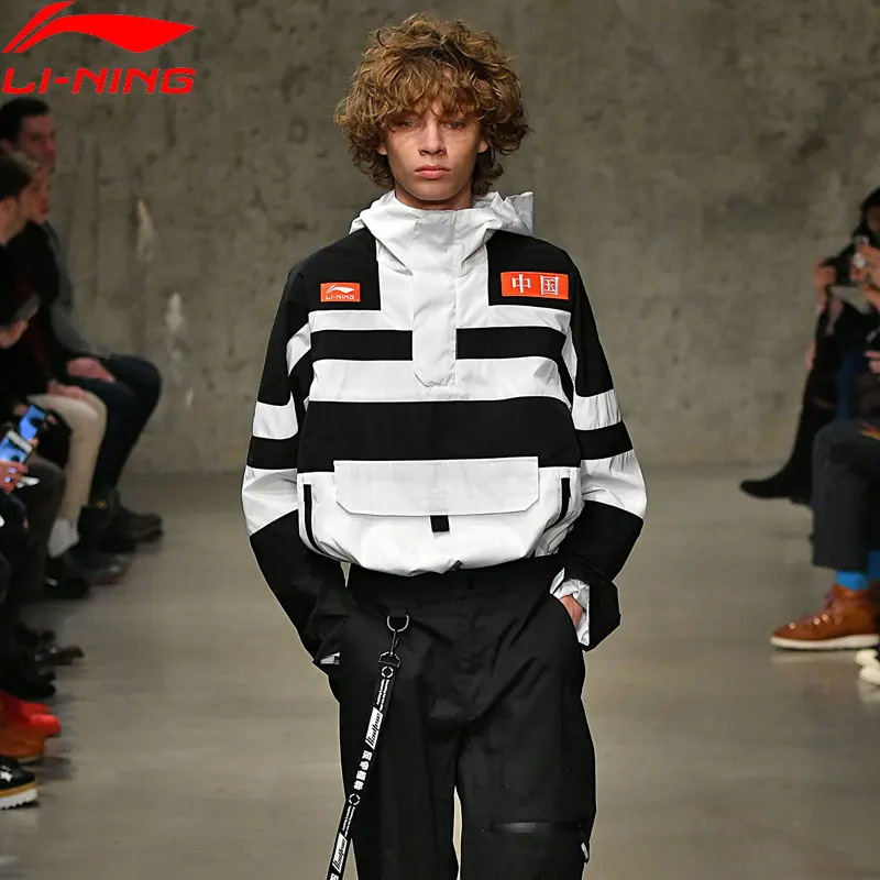 NYFW мужские трендовые ветровки с подкладкой из Китая свободная посадка 100%