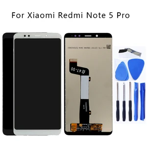 5 99 for xiaomi redmi note 5 lcd display touch screen digitizer assembly replacement for redmi note 5 pro lcd phone repair kit free global shipping