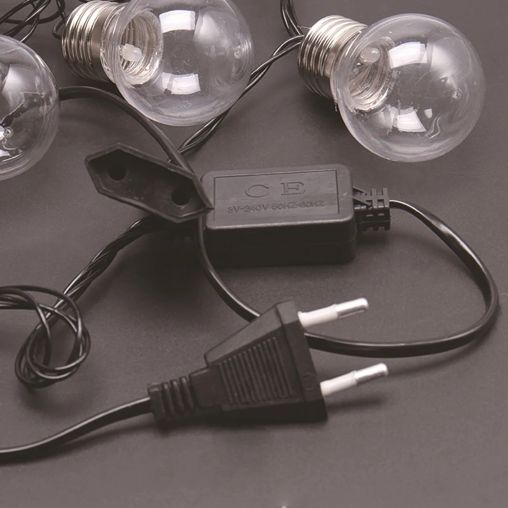 6 м 20LED Эдисона светодиодная лампочка струнный светильник 110В 220В наружный ing Ball