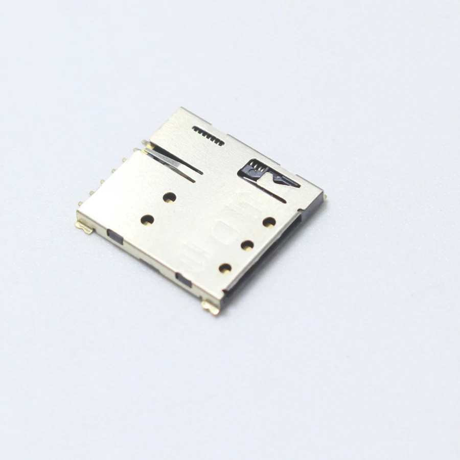 1 шт. само-пружинный Nano-SIM 7P Мини Микро Держатель карты слот бомба позолоченный Pin