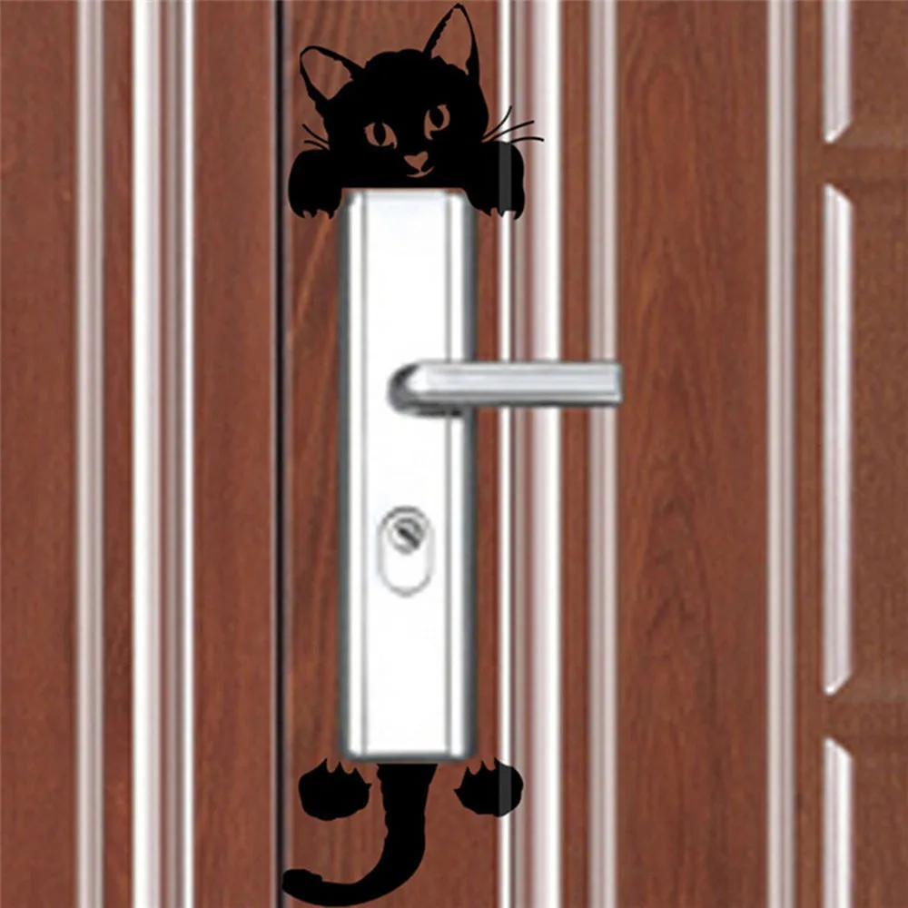 DIY Funny Cute Cat Dog Switch Stickers Wall Home Decoration Bedroom Parlor Z9 | Дом и сад