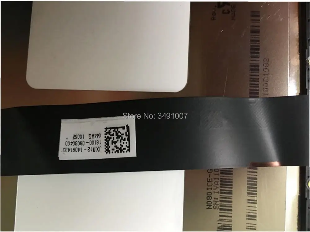 Для ASUS MEMO PAD 8 ME181CX K011 черный цвет LED LCD кодирующий преобразователь сенсорного