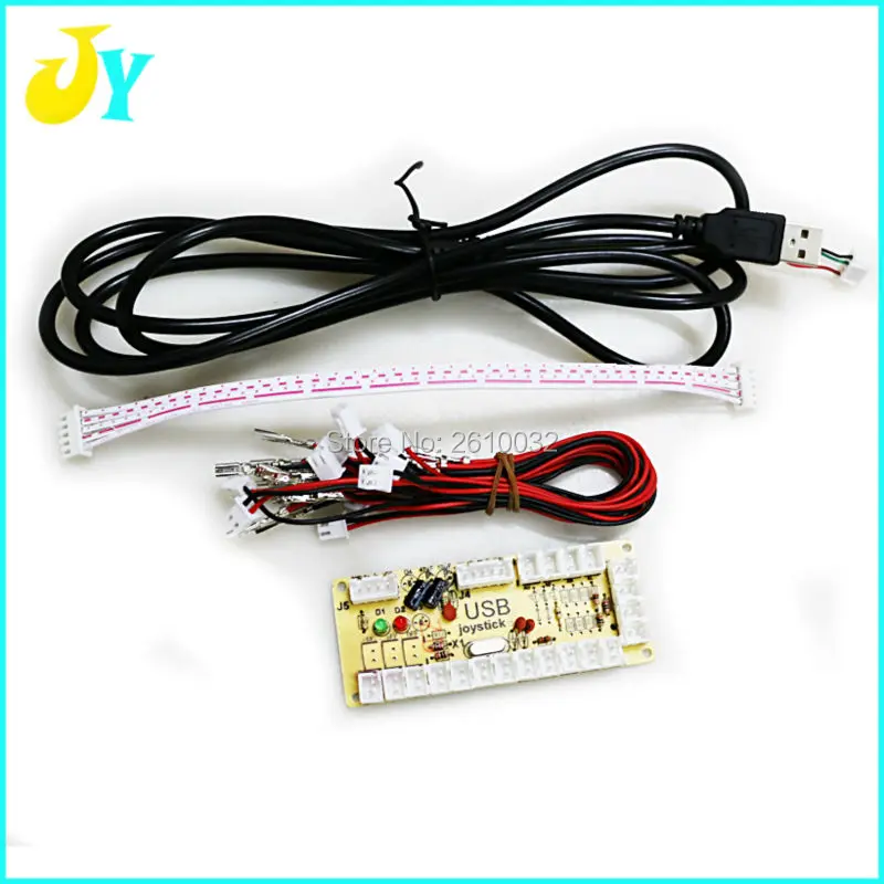 2 игрока Нулевая задержка аркадный USB кодировщик для ПК джойстик MAME панель