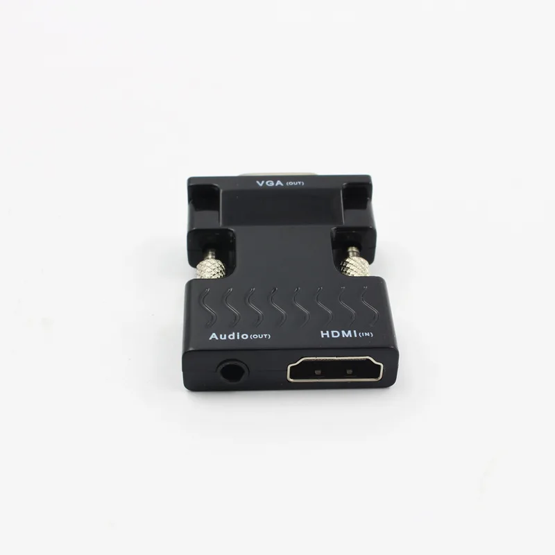 Преобразователь 1080P HDMI мама VGA папа с аудиоадаптером Поддержка выхода сигнала для