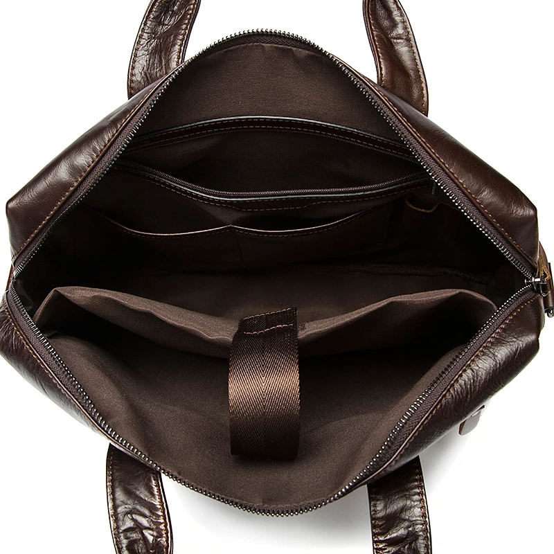 Mva Cowhide Leather Men Briefcase 100% Genuine Shoulder Bag Cheap Price Male Crossbody | Багаж и сумки
