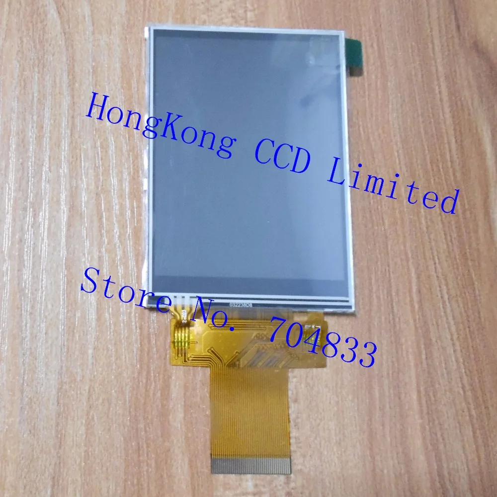 3 5 дюймовый TFT сенсорный LCD широкий угол обзора SPI 2x240 ILI9341 40PIN проводной 4