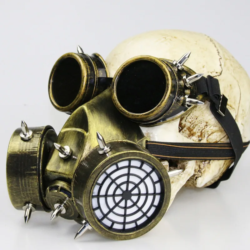 Стимпанк Косплей промышленная противогаз Daft Punk Mighty Road Warrior респиратор и защитные