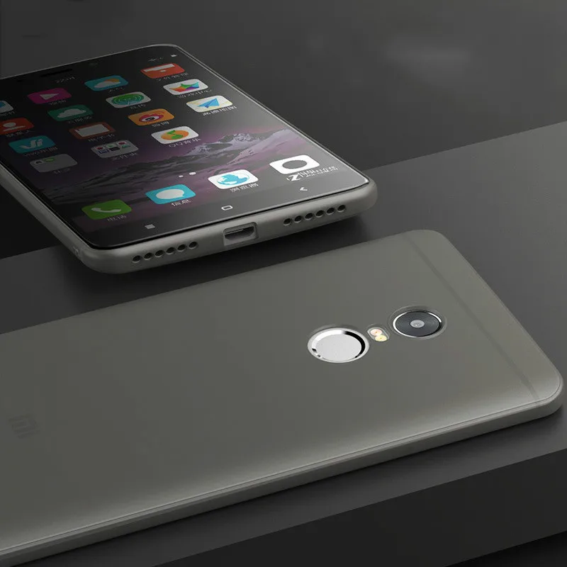 Ультра тонкий полный край чехол для Redmi Note 4x 3 4A 5 плюс 4 Чехол |