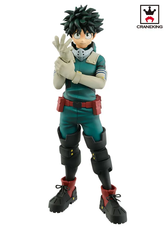 100% оригинальная Коллекционная Фигурка bansoon AGE OF HEROES DEKU Izuku Midoriya из Моя геройская