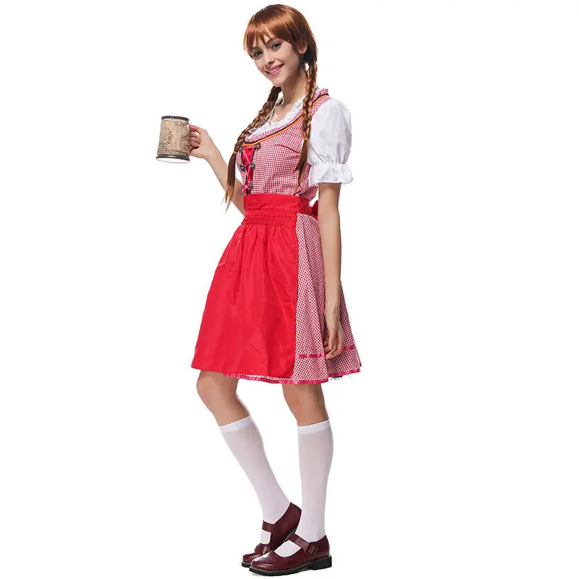 Vocole женские Пособия по немецкому языку Октоберфест костюмы баварского дирндль