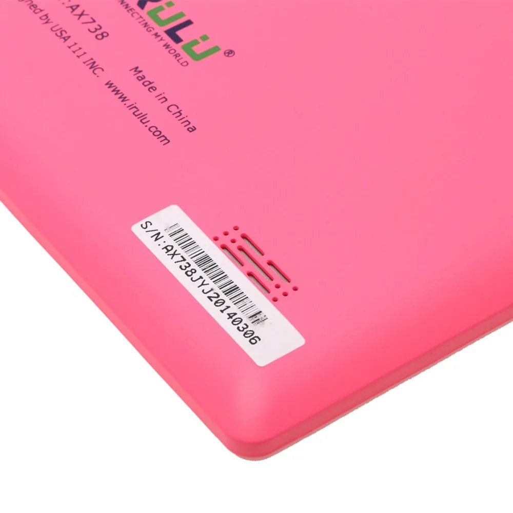 IRULU eXpro x17''tablet Android 4 ядра 1 5 ГГц 16 ГБ Встроенная память двойной Камера 1024x600