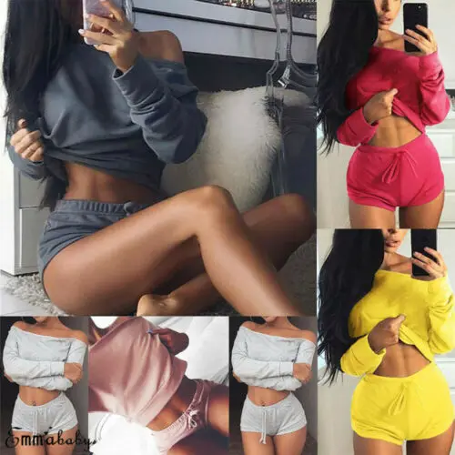 Спортивный костюм женский из двух предметов комплект одежды для спортзала бега