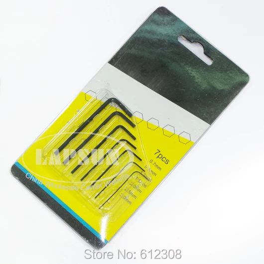 Набор шестигранных ключей набор отверток инструментов 0 7 мм 9 1 3 5 2 комплект (7