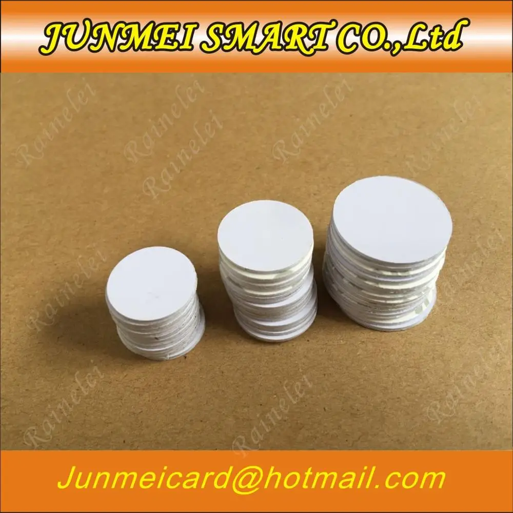 10 шт. TK4100(EM4100) RFID 125 кГц 3 М наклейки монеты 25 мм 18 мм. 20 30 смарт бирки только для