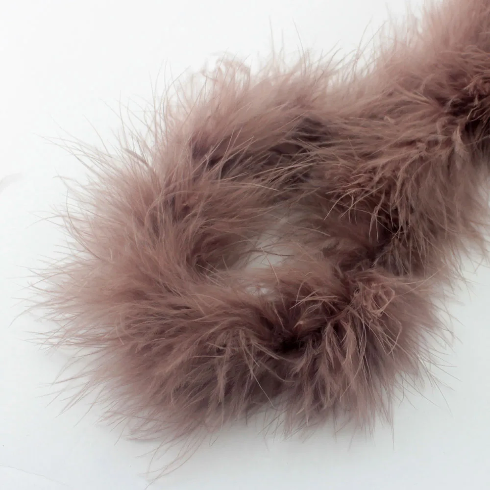 Полоска для волос из натурального пера индейки 190 см | Украшения и аксессуары