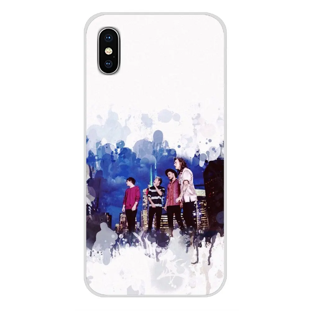 Лучшая коллекция One Direction для Apple iPhone X XR XS MAX 4 4S 5 5S 5C SE 6 6S 7 8 Plus ipod touch Чехлы мобильных