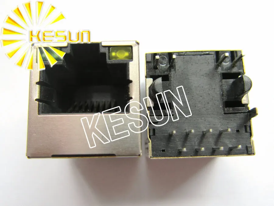 

FREE SHIPPING 5PCS x HL-4125ANLZ RJ45 Shield type With Transformer PCB Modular Female Network Socket