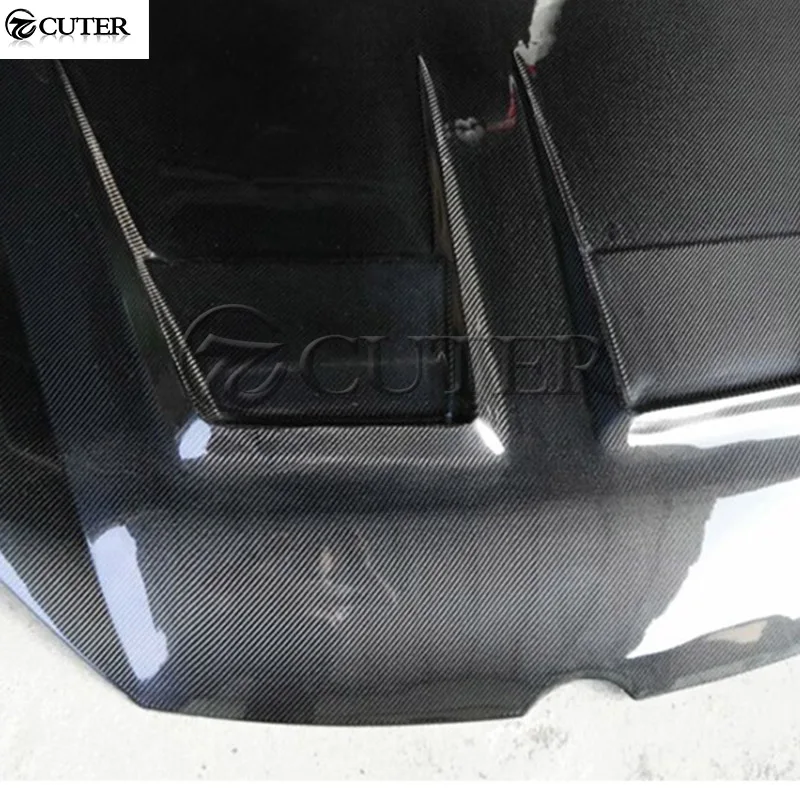 Чехол для автомобильного капота Golf 6 из углеродного волокна с четырьмя
