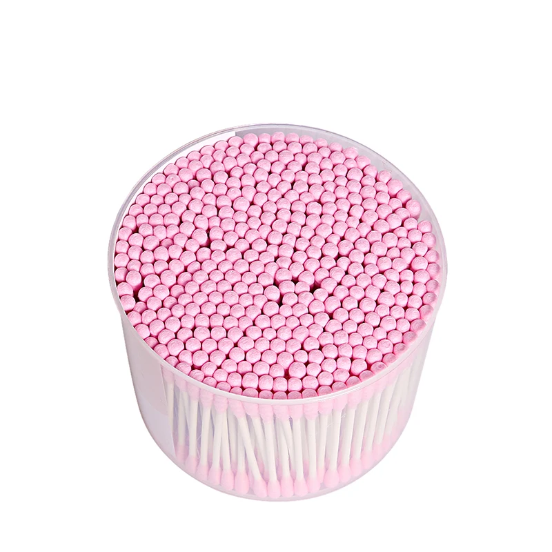 400 шт./кор. Make Up Tool Stick двойная головка спиральная Q Tips Макияж ватные палочки для