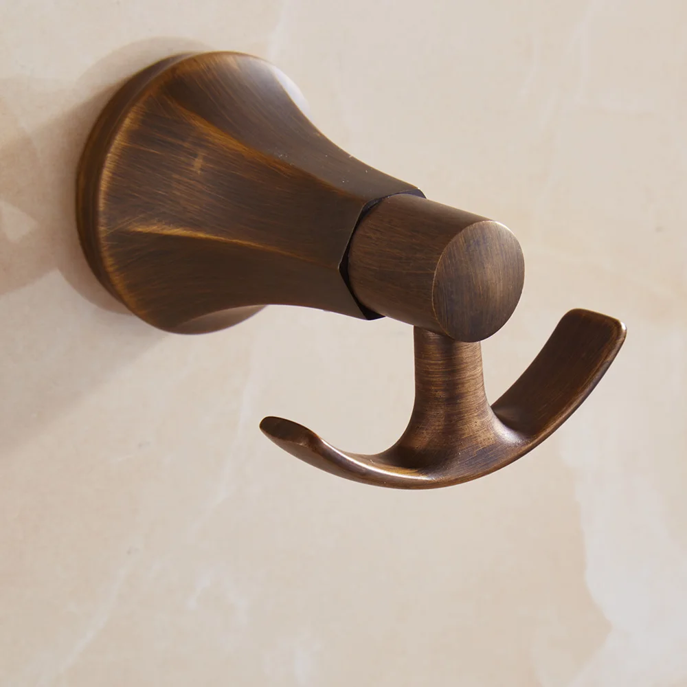 Роскошный Золотой тканевый крючок антикварный для халата из нержавеющей стали