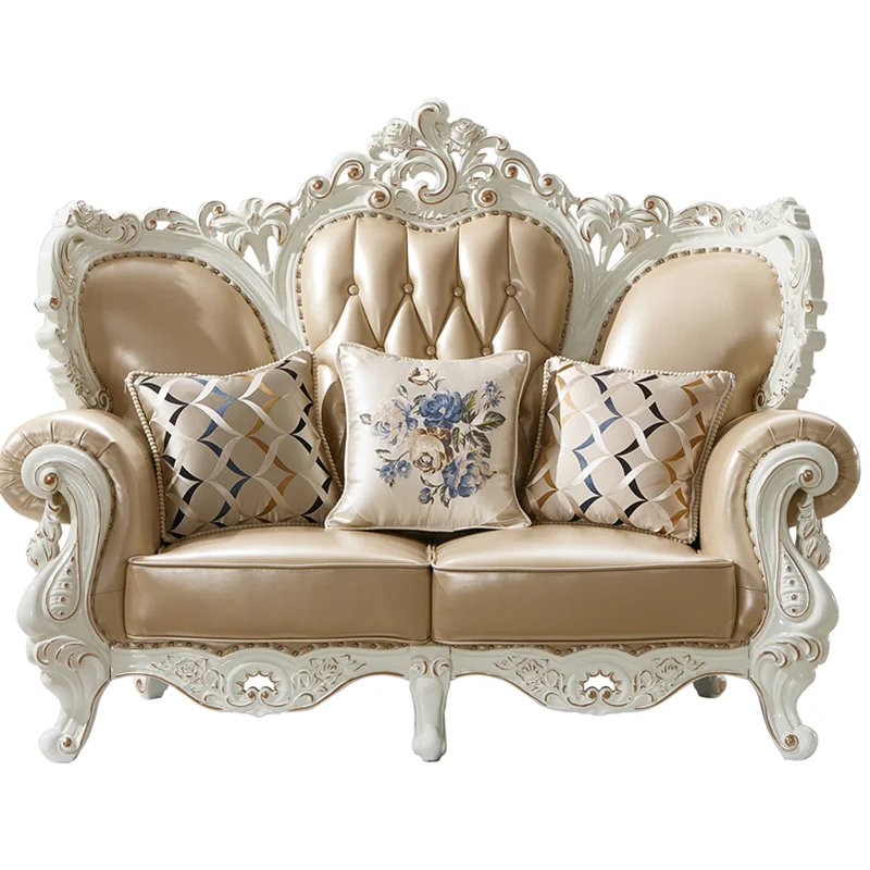 Деревянный резной дизайн необычный диван набор новая модель Роскошная гостиная