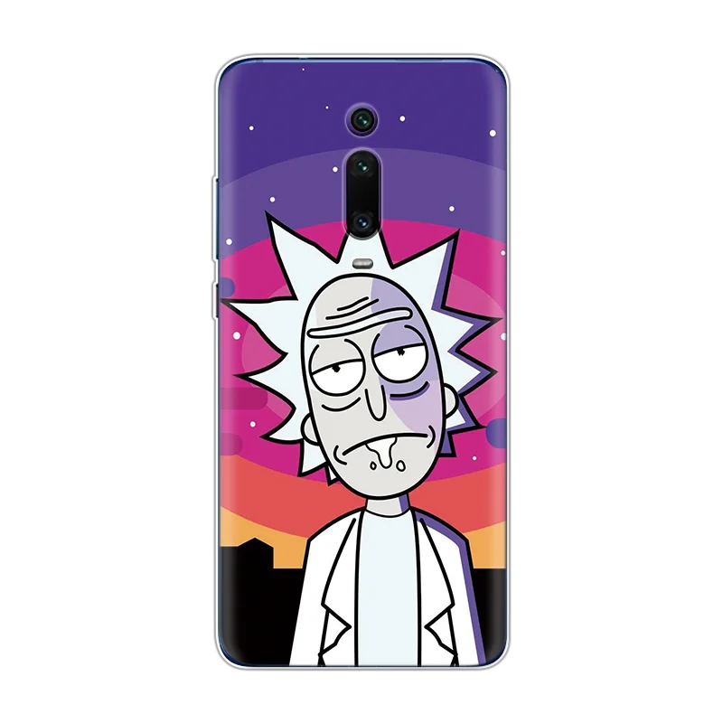 0rbaiyi Чехол для телефона Rick And marty с забавным рисунком Co mi c для Xiaomi mi 9T Pro 9 SE Note 10 из мягкого ТПУ для Red mi K30 Note 8 7 8T K20 Pro - Цвет: 0rbaiyi