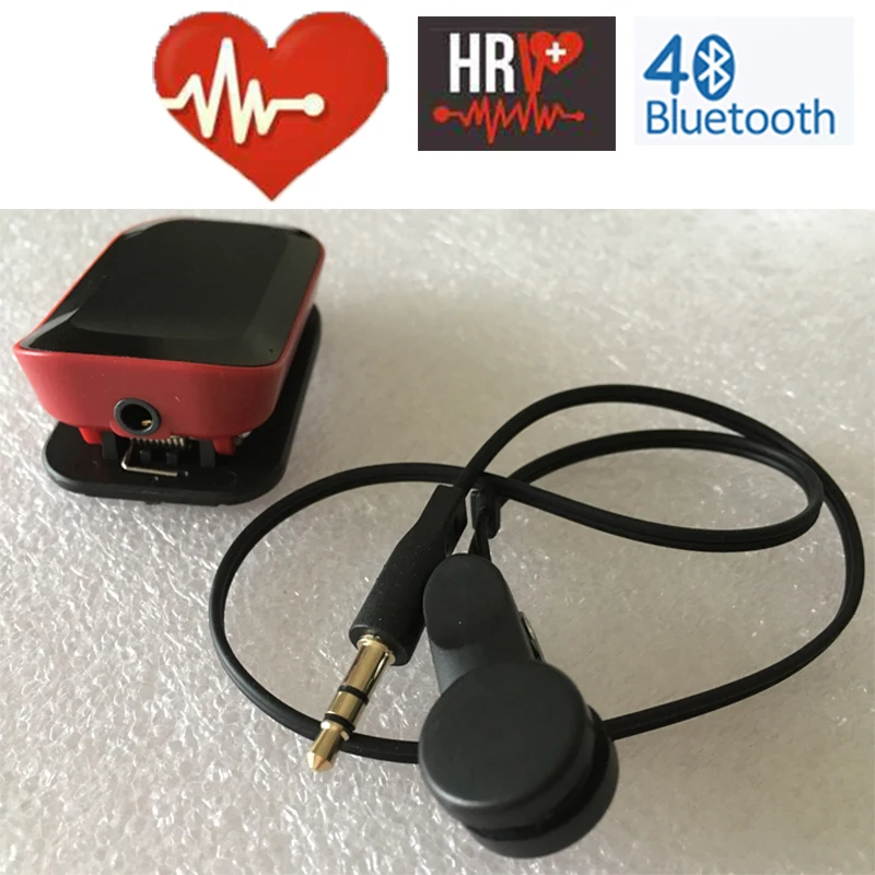 Пульсометр с Bluetooth пульсометр клипсой для ушей HRV монитор Elite Heartrate + cofferent