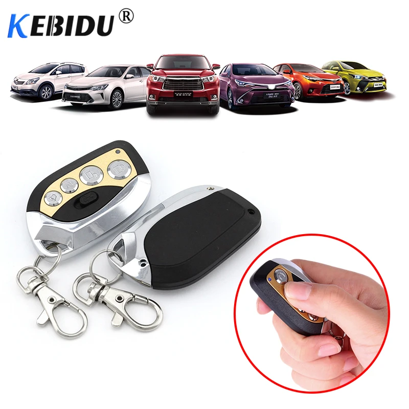 kebidu 433MHz Universal Remote Control Wireless Auto Duplicator Frequency Adjustable Keychain for Car Garage Door | Электроника