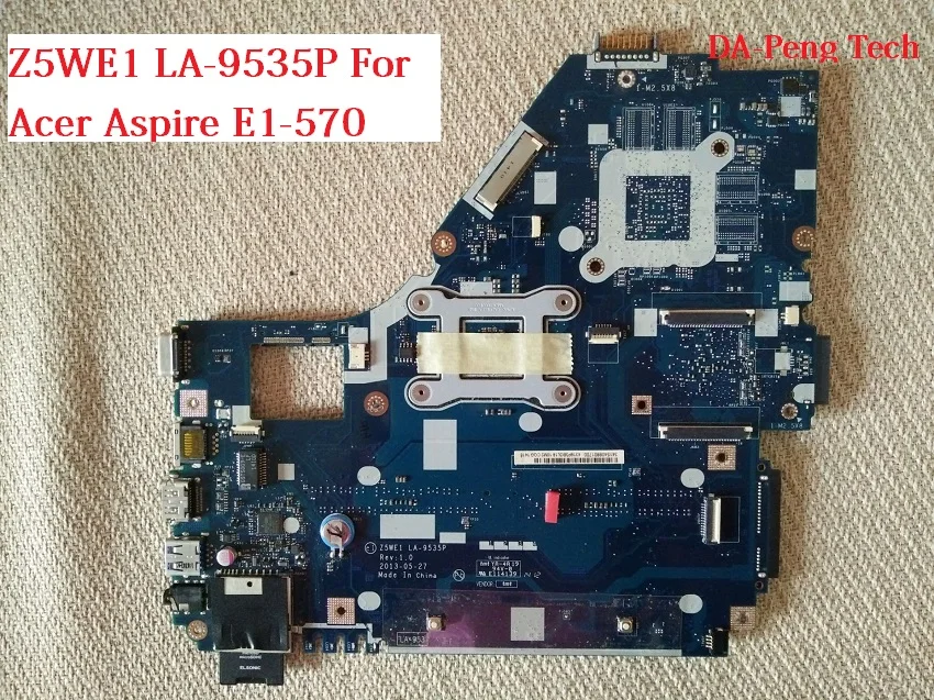 Z5WE1 LA-9535P NBMEP11001 NB. MEP11.001 для acer aspire E1-570 NV570P Материнская плата ноутбука DDR3 |