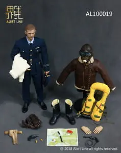 Фигурка пилота 1/6 от ALer Line AL100019 времен Второй мировой войны британские