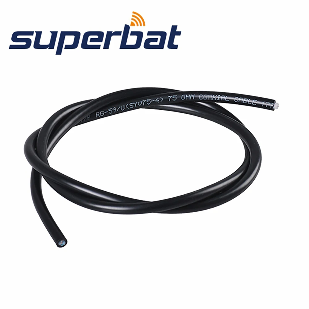 Коаксиальный радиочастотный кабель Superbat RG59 / 5 м|Кабели связи| |