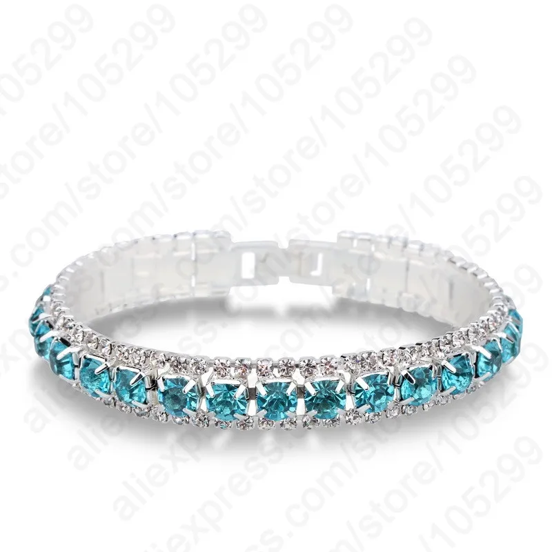 

Top Quality 925 Sterling Silver Cubic Zirconia Bracelets Elegant Style Gift For Wedding/ Engagement/ Birthday Party