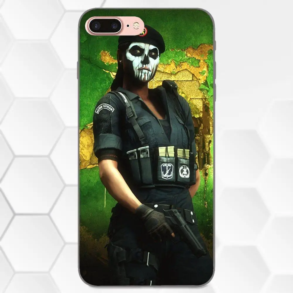Модный тонкий чехол для Xiaomi Redmi Note 2 3 4 4A 4X 5 5A 6 6A Plus Pro S2 Y2 Rainbow Six Siege | Мобильные