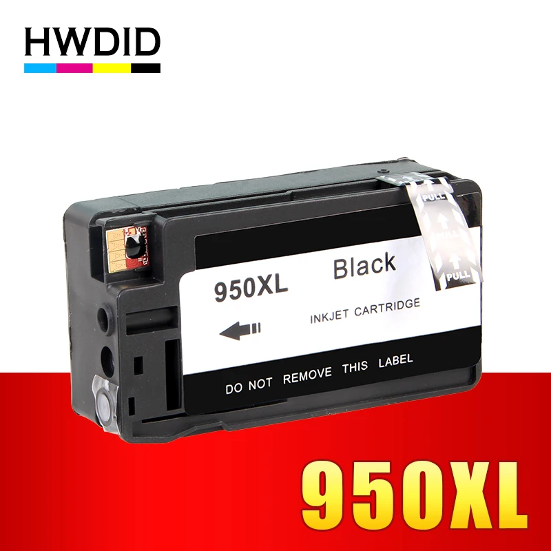 HWDID 950XL 951XL BK/C/M/Y 950 951 xl совместимый чернильный картридж для hp Officejet pro 8100 8600 8610 8620 8630
