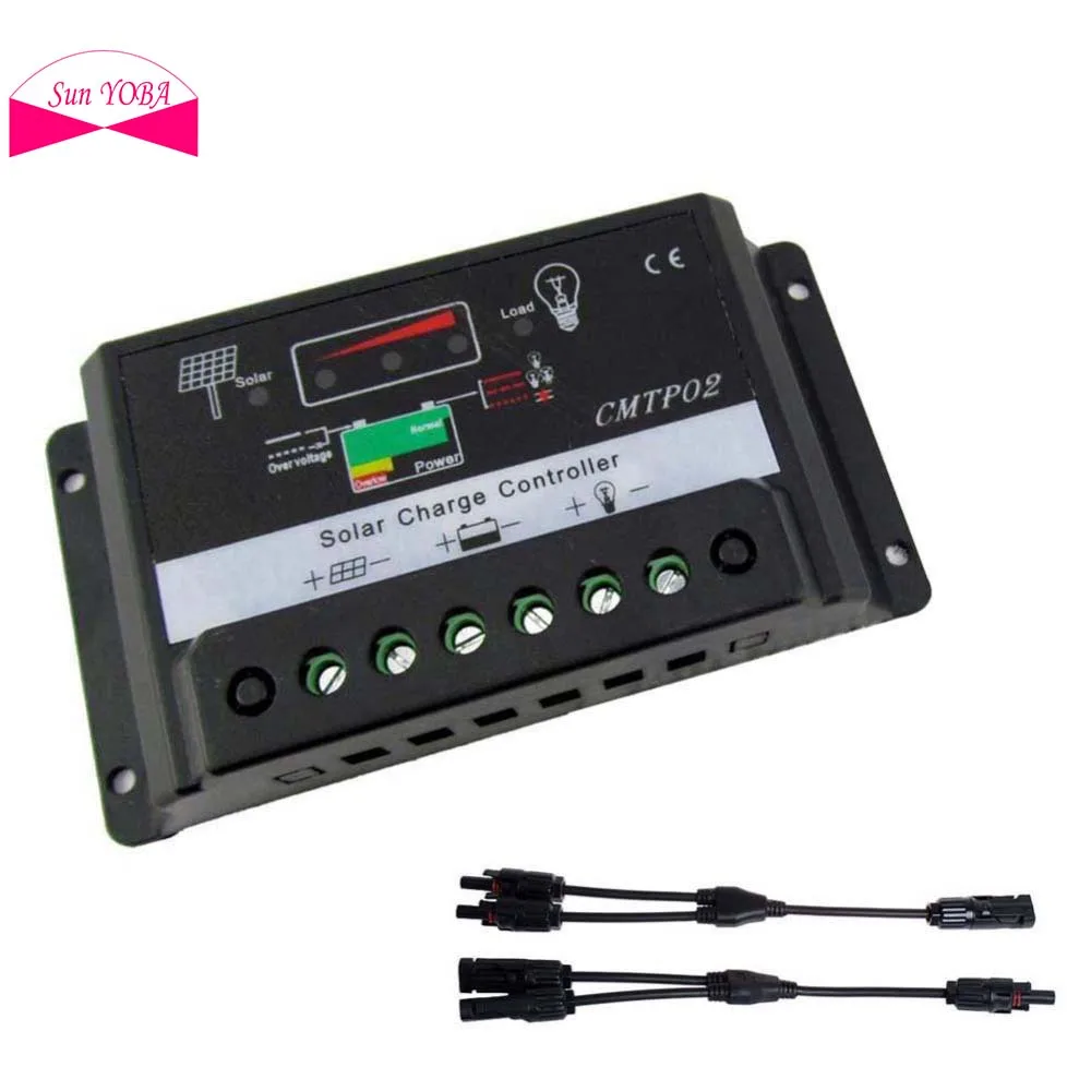 1 шт. 15A со слежением за максимальной точкой мощности 12V/24V Панели солнечные