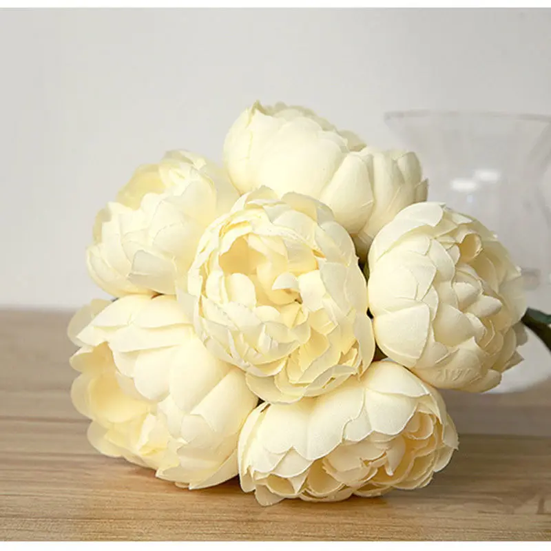 

Fake Peony Silk Flower Bridal Hydrangea Home Wedding Garden Decor