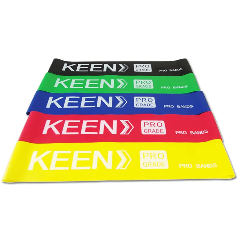 Daya Pilates Perlawanan Latihan Olahraga Elastis Karet Band Lateks Lingkaran Menarik Pelatihan Yoga Peralatan Fitness